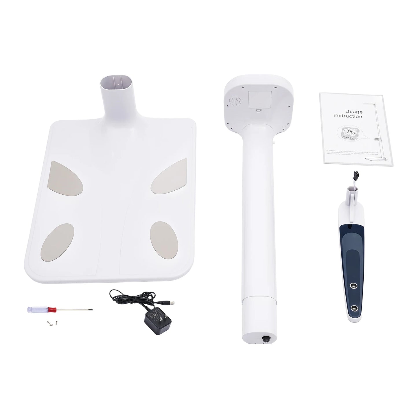 Multifunction Physician Medical Body Weight Scale, Ultrasonic Height Body Fat Analyzer, Voice Broadcast & LCD Display