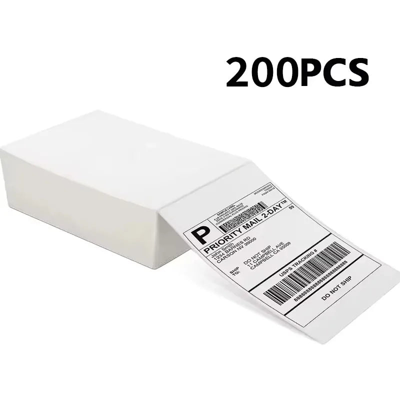 4"x6" inch Thermal Label Paper 100x150mm 100/500PCS For Thermal Shipping Labels DHL UPS Express Barcode For 9220/9210/246S/D200
