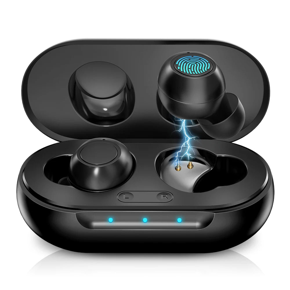 HealthTree Mini Hearing Aids Digital Rechargeable Hearing Aid 16-Channel Sound Process Portable for Deaf Elderly Sound Amplifier