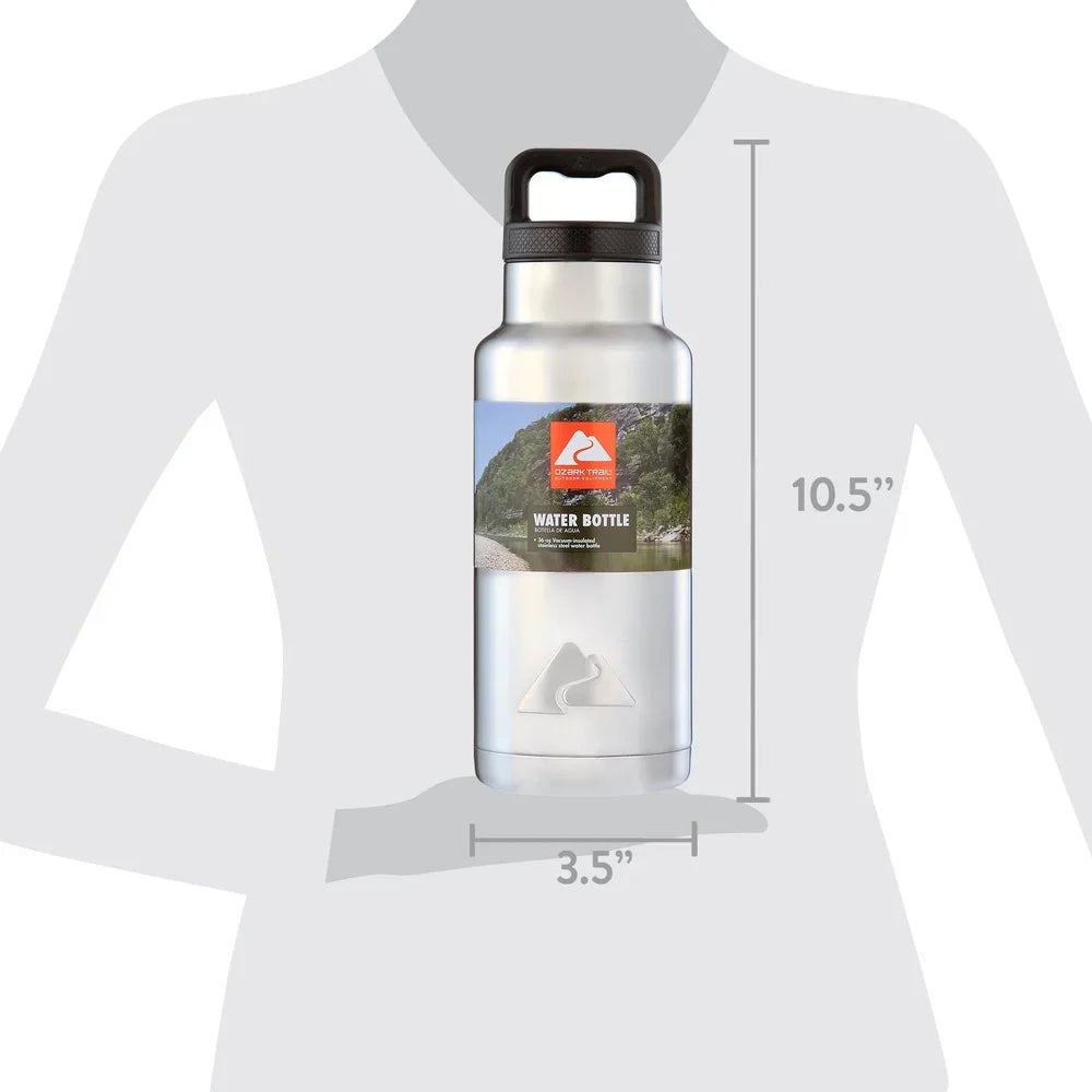 Wide Mouth Insulated Double Wall Stainless Steel Water Bottle