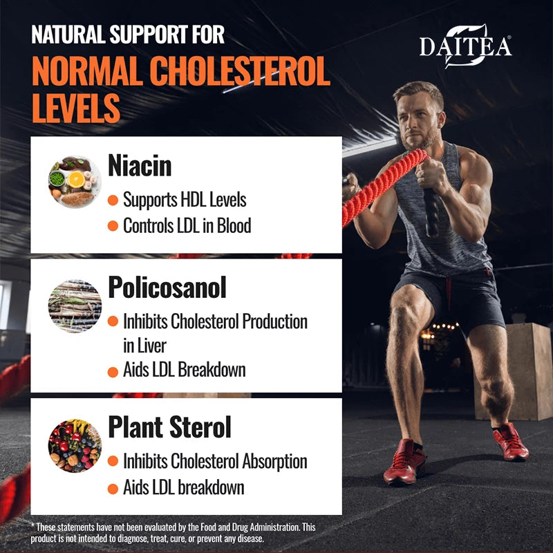 Cholesterol Health, Helps The Heart and Circulatory System, Cardiovascular, Antioxidant, Supports HDL Levels, Metabolism