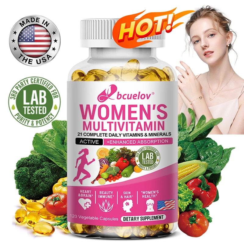Multivitamins, accelerated metabolism antioxidant supplements, multivitamin supplements, immune women's multidimensional, cardio