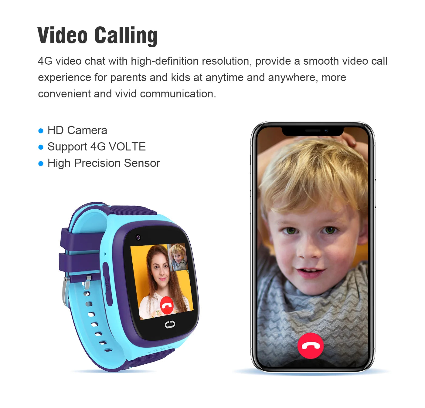4G Smart Watch Kids GPS WIFI Video Call SOS Child Smartwatch Camera Monitor Tracker Location Phone Watch