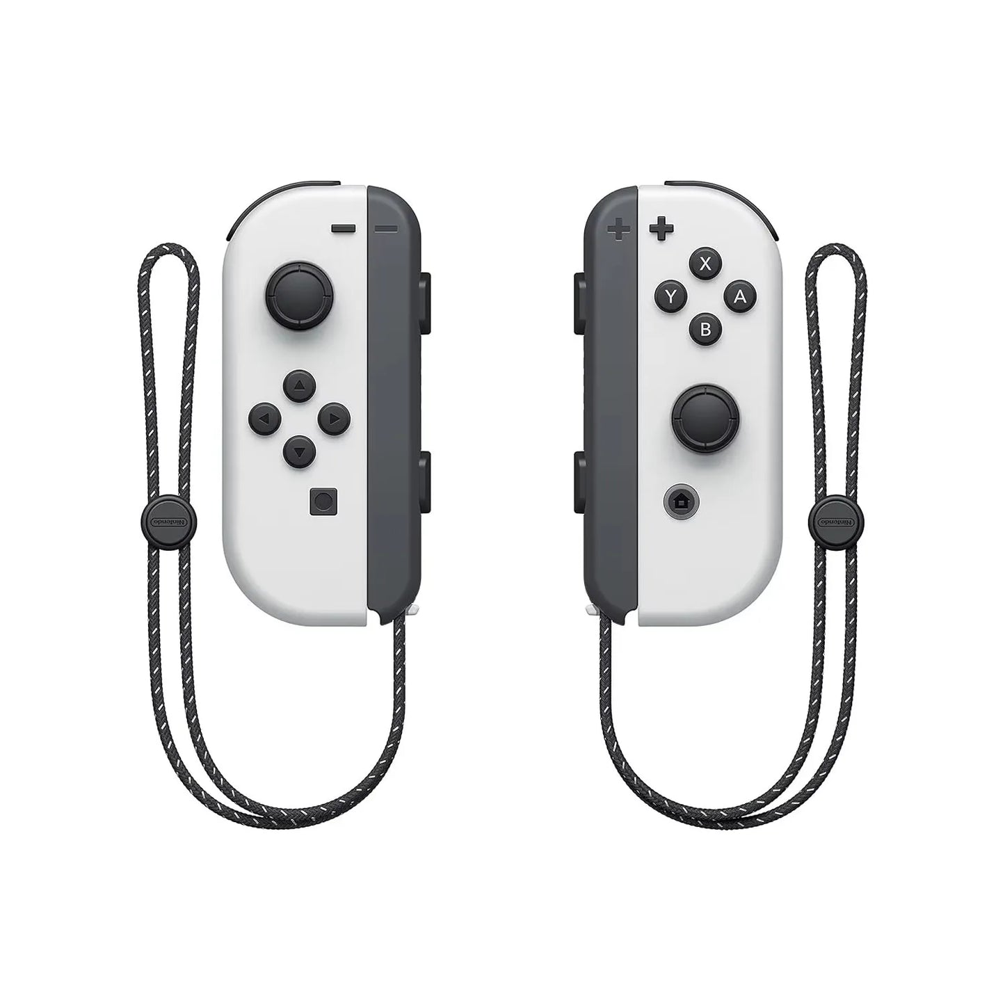 Nintendo Switch OLED Model – White & Black Joy-Con – Hong Kong Version (HK Charger Included, HK-to-US Plug Adapter)