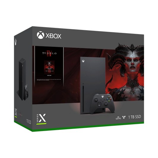 Microsoft Xbox Series X 1TB Console Diablo IV Bundle Black