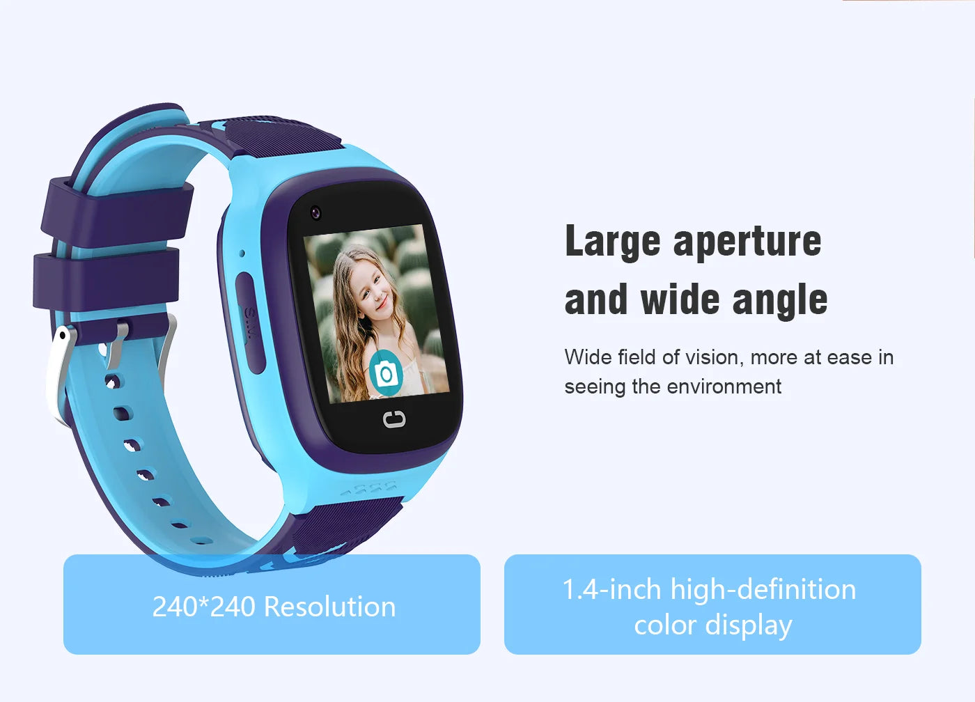 4G Smart Watch Kids GPS WIFI Video Call SOS Child Smartwatch Camera Monitor Tracker Location Phone Watch
