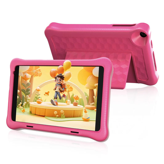 8 Inch Kid Tablet Android11 Learning Tablets Quad Core Processor 2GB+32GB 128GB Expansion 5000mAh Child Eye Protection With Case