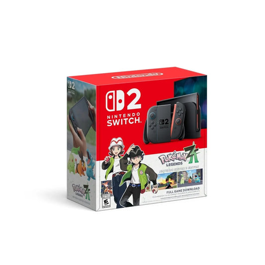 Nintendo Switch 2 Console Bundle - Includes Pokémon Legends: Z-A Game (Hong Kong Version）
