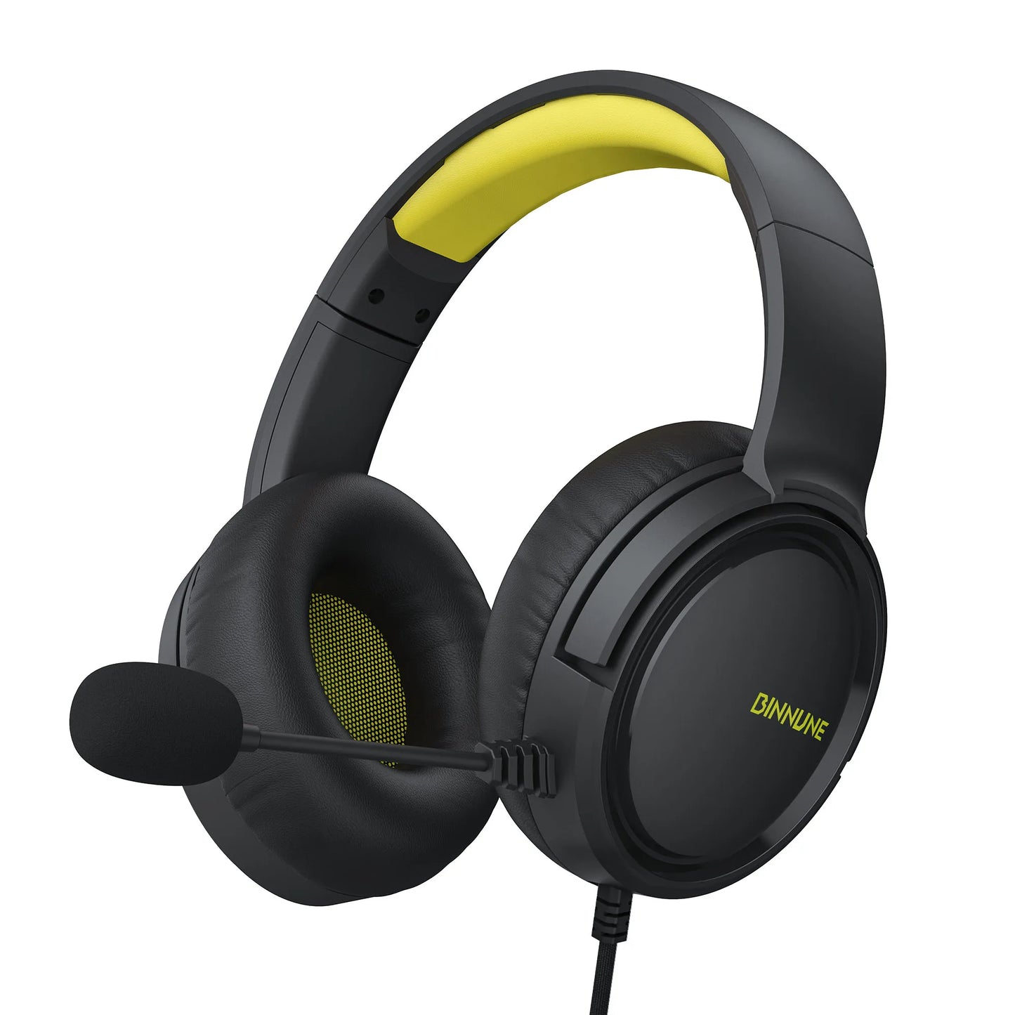 BINNUNE Gaming Headset with Mic for PS4 PS5 Xbox Series X|S Xbox One PC Switch Wired Gaming Headphones for Playstation 5 Xbox 1