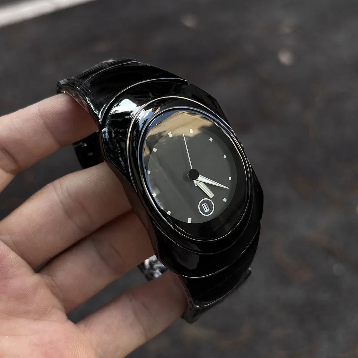 Fashion Creative Y2k Original Quartz Watch Ins Style Niche Design Luminous Calendar Waterproof Men Watch Relojes Para Hombres