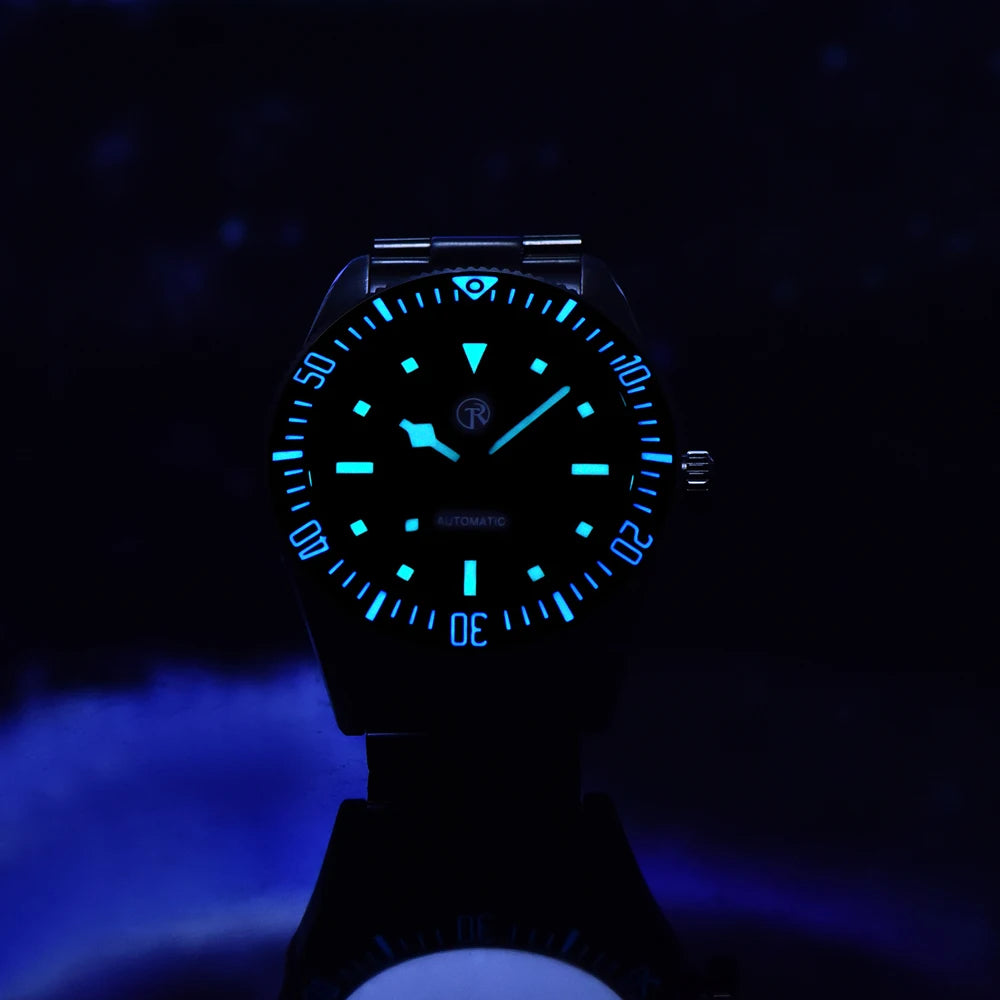 RollsTimi 2025 Men's Watches Top Luxury Automatic Watch For Men NH35 Mechanical Wristwatch AR Sapphire Super Luminous Waterproof