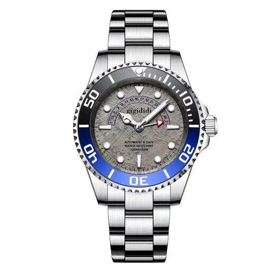GD Men Mechanical Watch 20Bar Sapphire Crystal Dive Wristwatch Clock Seagull ST17 Automatic Watch for Men reloj hombre