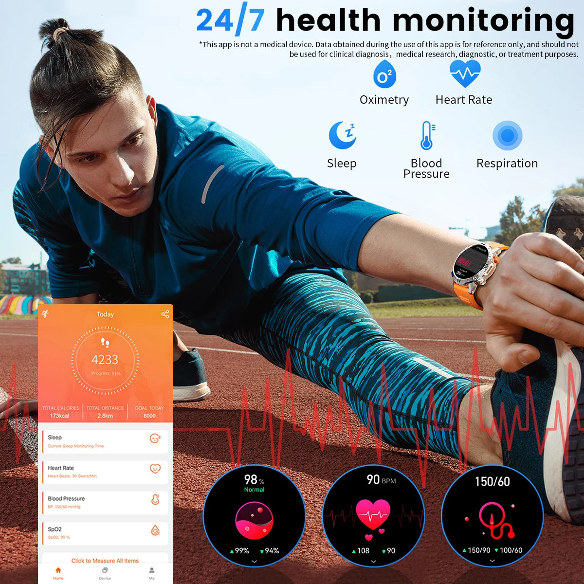 LIGE 2024 New Bluetooth Call Smart Watch Men 1.43 Inch AMOLED HD Screen Al Voice Waterproof Sports Smart Watch Men Reloj Hombre