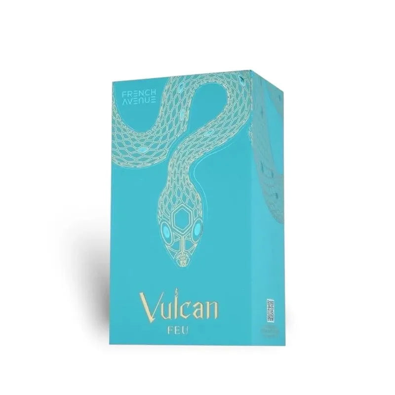 French Avenue Vulcan Feu Eau de Parfum Spray 100ml Original Arab Perfumes Lasting Floral Pheromone Perfume Cologne Makeup 3.4 Oz