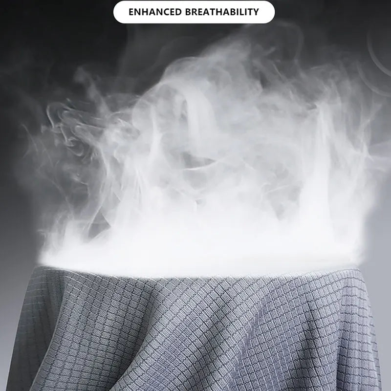 Ice Silk Long Sleeve T-Shirt Men Quick Dry Breathable Air Conditioning Outdoor Sun Protection Running Outer Wear