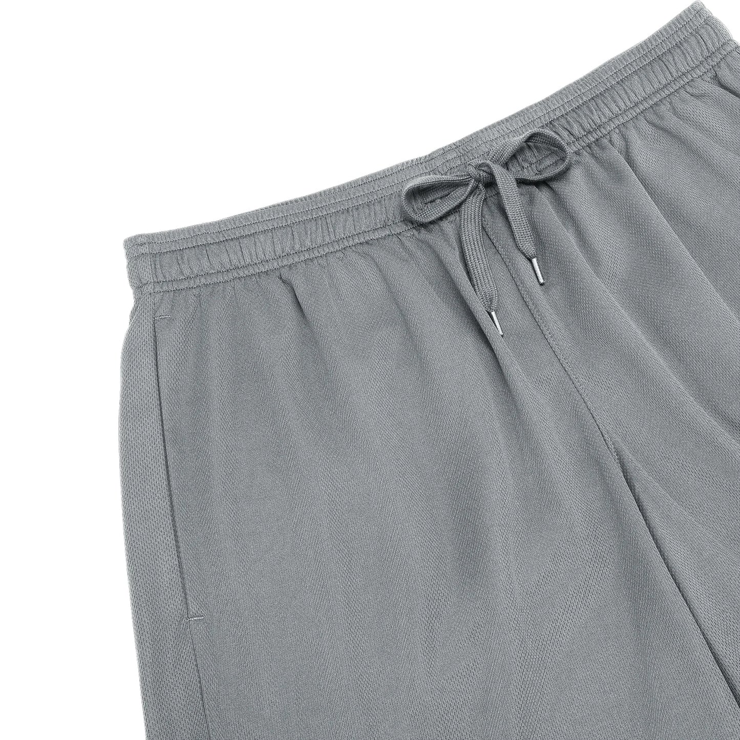 7 pieces of men's sports shorts - polyester elastic band pocket quick drying breathable fitness shorts