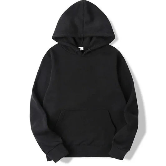 Men's Loose Fit Ultra Soft Fleece Pullover Hooded Sweatshirt With Pockets