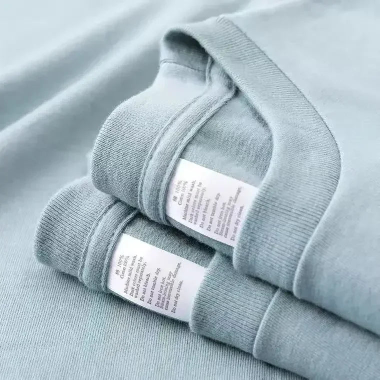 Summer Men Women Green T-shirt 100% Pure Cotton Short-sleeved Top Korea T-shirt Green Cotton Half-sleeve T Shirt Streetwear