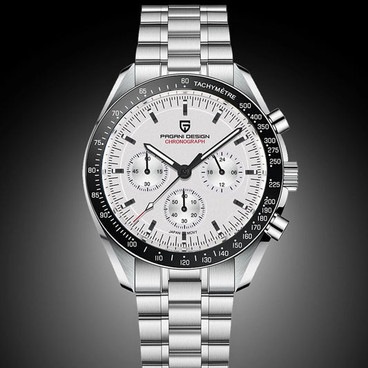 New PAGANI DESIGN Men's Watches Luxury Quartz Watch Men Sports AR Sapphire glass 100M Waterproof Luminous Speed Chronograph 2026