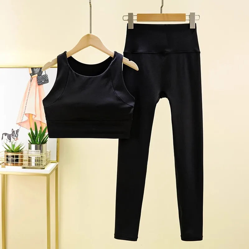 Women's High-end Yoga Suit Set Long Sleeved Fashion Professional Sports Set Fitness Set Running 2 Piece Gym Sets Outfit