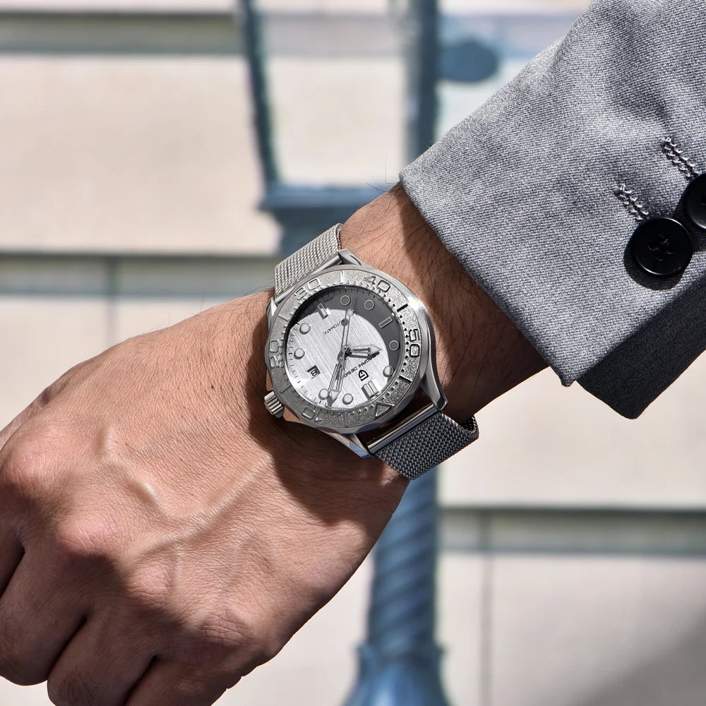 PAGANI DESIGN 007 Mens Watches Luxury Automatic Watch For Men Mechanical Wristwatch AR Sapphire Mirror Super Luminous Waterproof