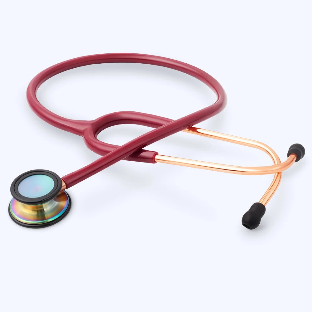 Portable Double Sided Medical Stethoscope Professional Doctor Stethoscope Cardiology Stethoscope Medical Equipment Nurse Vet