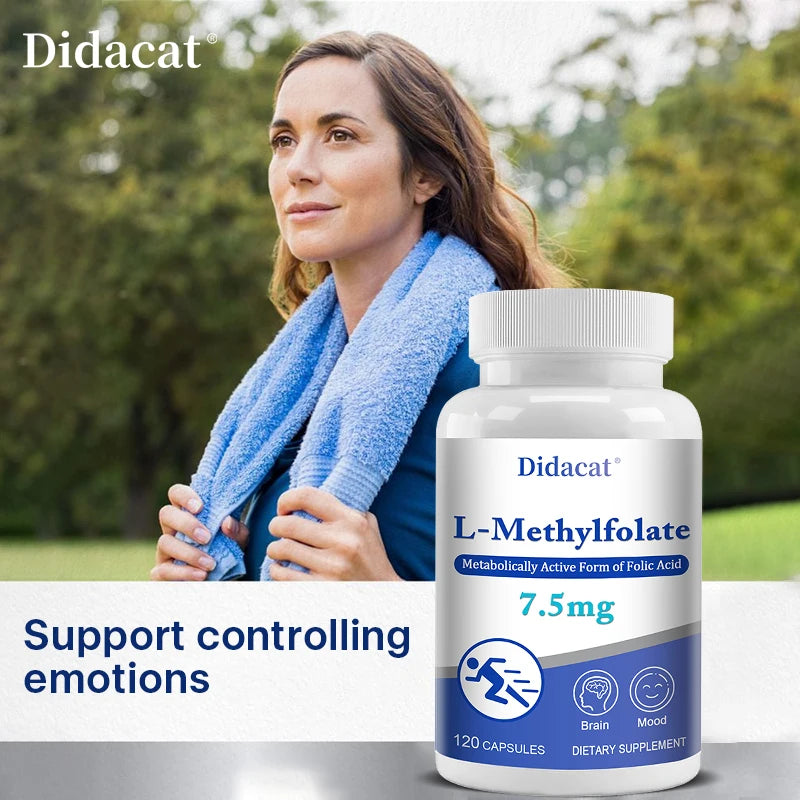 L-Methylfolate capsules improve intelligence, mood, cognition and neuroscience