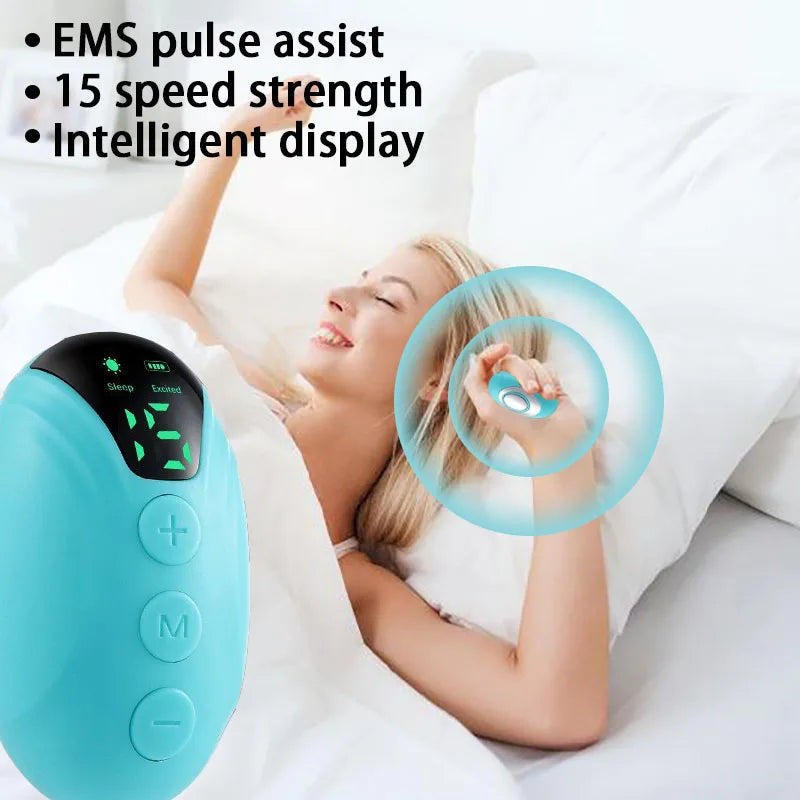 Mini Portable Handheld Sleep Aid Instrument, Smart USB Charging 15 Adjustable To Relieve Anxiety And Help Sleep