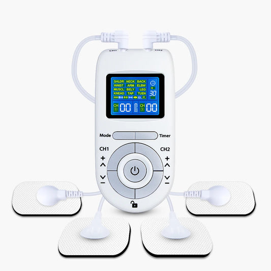 Tens Muscle Stimulator 12-Mode Electric EMS Acupuncture Body Massage Digital Therapy Slimming Machine Electrostimulator 2026