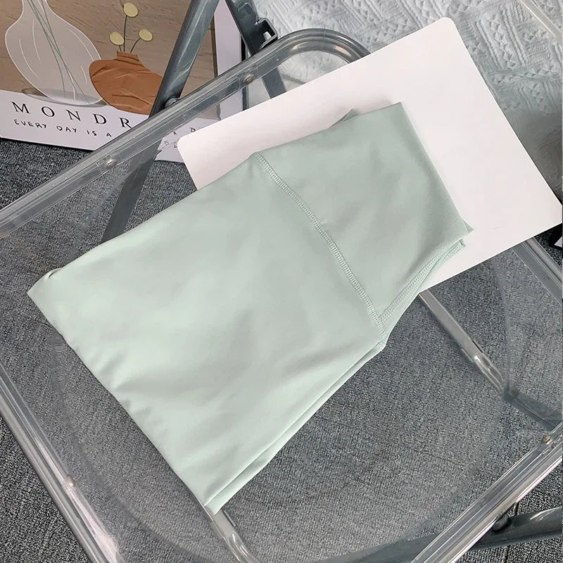 Hot Sale Yoga Leggings High Waist Breathable Quick Drying Yoga Pants Fitness Running Cycling Workout Gym Clothing