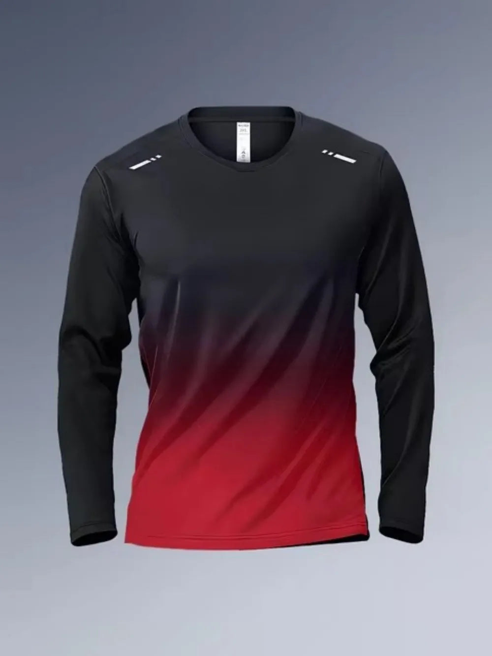 Men's Long Sleeves T-Shirt Fitness Clothes Men's Spring Autumn Quick-Drying Clothes Training Sports T-Shirt Stylish Running Tops