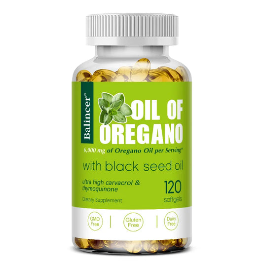 Oregano Oil - Digestion, Respiratory Health, Immune Support - Non-GMO, Gluten Free