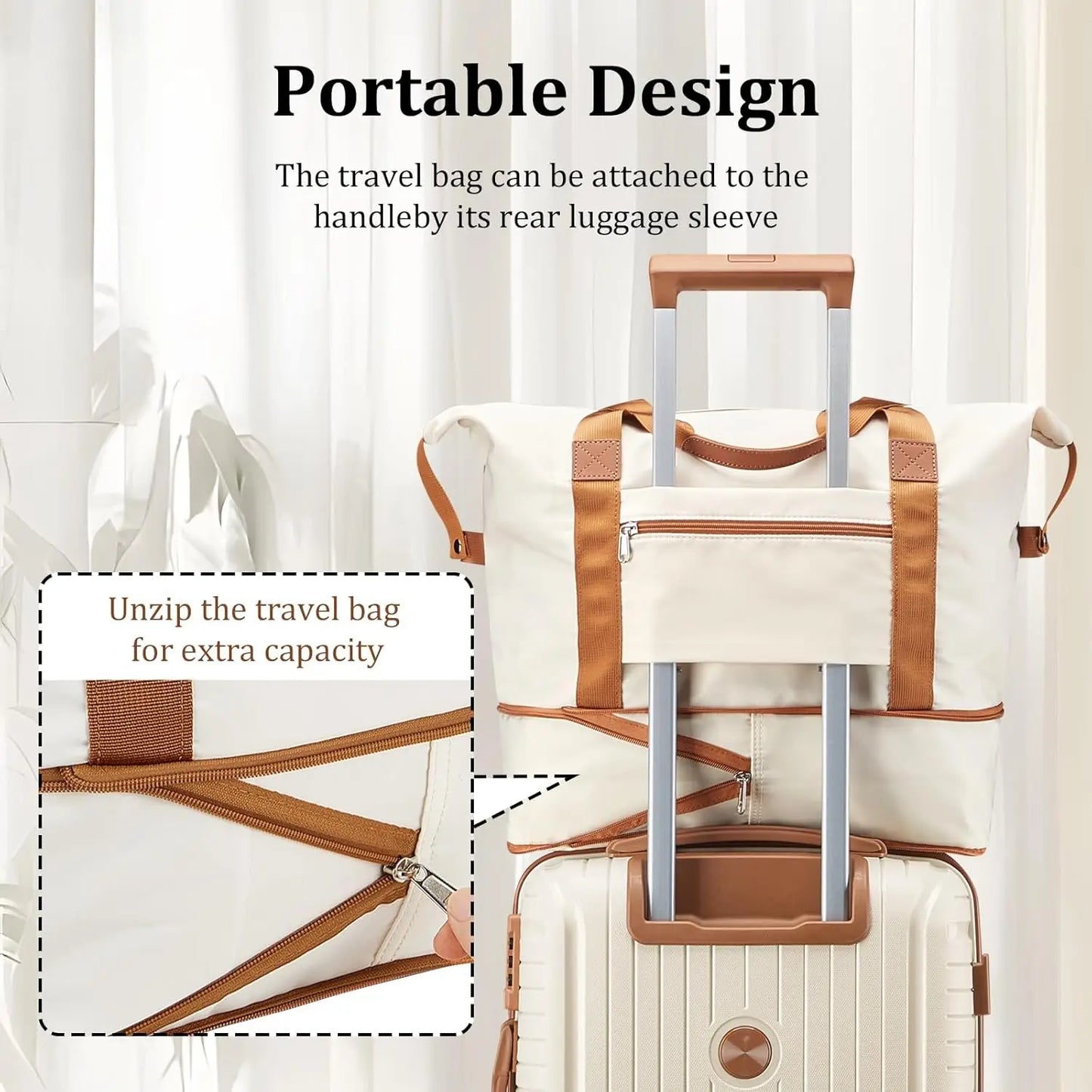 Joyway PP Hard Shell Lightweight Durable Luggage Sets, Travel Suitcase with Duffel Bag and Toiletry Bag, TSA Lock,Spinner Wheels