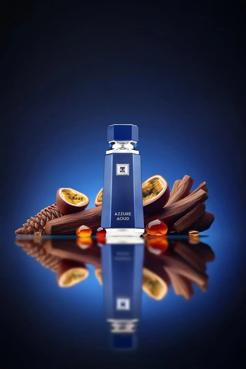 French Avenue By Fragrance World - Azzure Aoud - Eau de Parfum - Perfume para homens, 100 ml