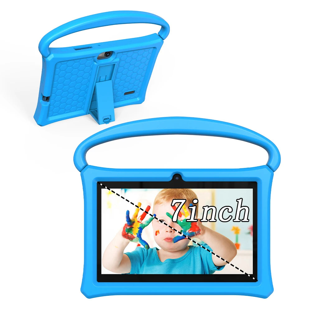 Android 13 tablet, 7-inch children's tablet, quad-core processor, 4GB (2G+2G-memory expansion) RAM+32GB ROM, with parental contr