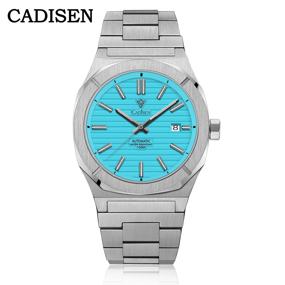 CADISEN Diver Watch Luxury Sapphire MIYOTA 8215 German Designer Men Automatic Mechanical Watches Waterproof Luminous Wristwatch