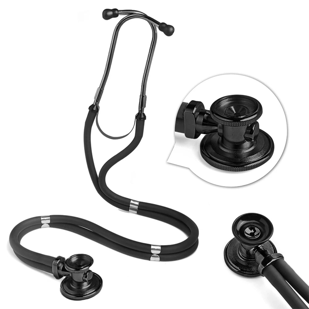 Medical Double Sided Stethoscope Professional Portable Cardiology Stethoscope Medical Equipment Nurse Doctor Stethoscope