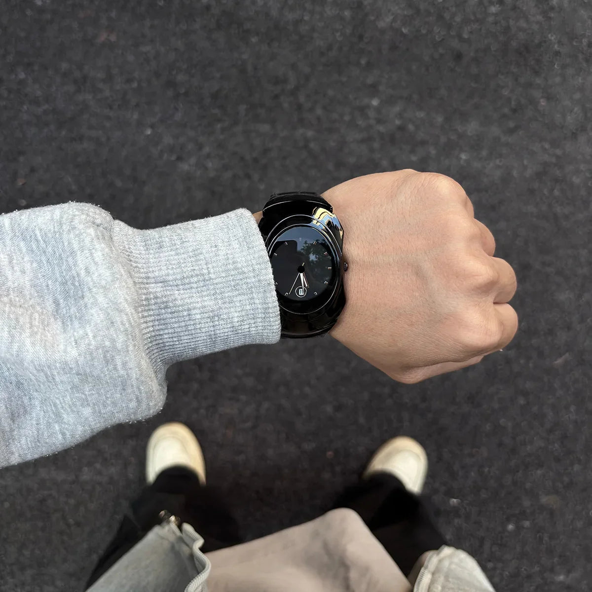 Fashion Creative Y2k Original Quartz Watch Ins Style Niche Design Luminous Calendar Waterproof Men Watch Relojes Para Hombres