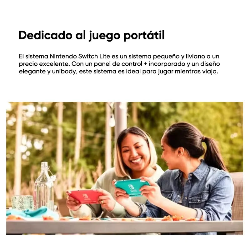 Nintendo Switch Lite Game Console 5.5 inch LCD Touch Screen 32GB Internal Storage Bluetooth 4.1 Built-in Plus Control Pad