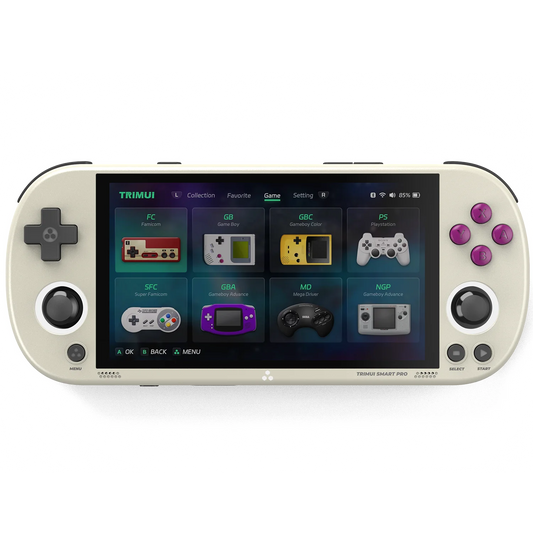 TRIMUI Smart Pro Retro Handheld Game Console – 5000mAh, 4.96" IPS Screen, 30,000+ Games, Portable Video Game Player