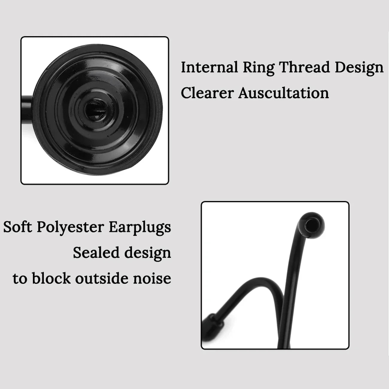 Single Head Professional Doctor Medical Stethoscope Heart Lung Cardiology Stethoscope Nurse Student Vet Medical Equipment Device