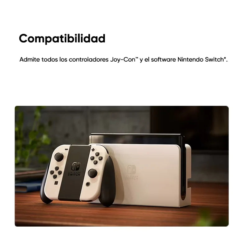Nintendo Switch OLED Model Video Game Console with White Joy-Con 7 Inch OLED Screen Adjustable Console TV Tabletop Handheld Mode