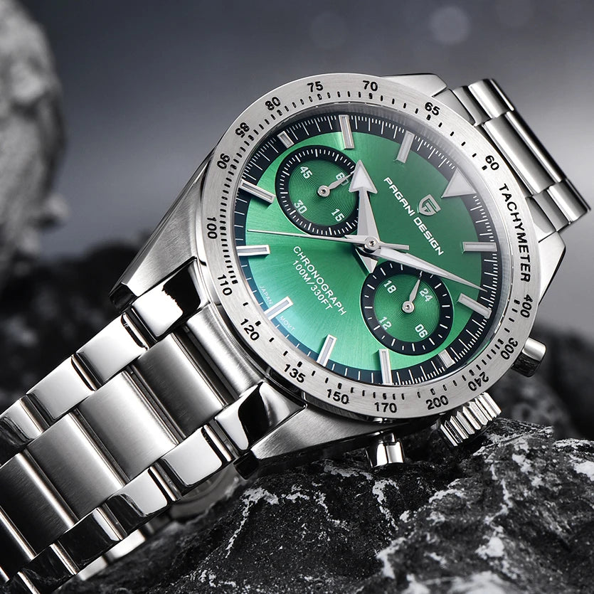 PAGANI DESIGN Retro Moon Wristwatches Mens Luxury Chronograph Quartz Watch For Men AR Sapphire Mirror Sports Reloj Hombre 2026