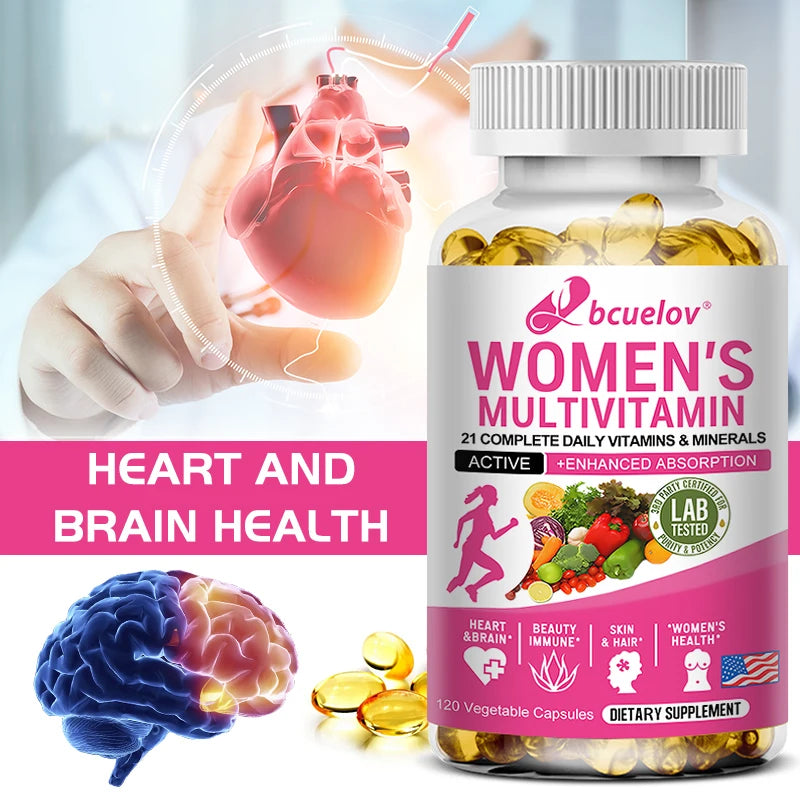 Multivitamins, accelerated metabolism antioxidant supplements, multivitamin supplements, immune women's multidimensional, cardio