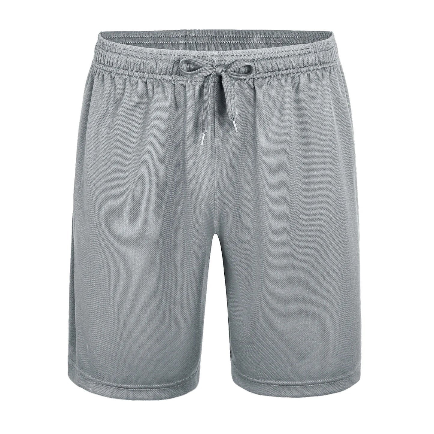 7 pieces of men's sports shorts - polyester elastic band pocket quick drying breathable fitness shorts