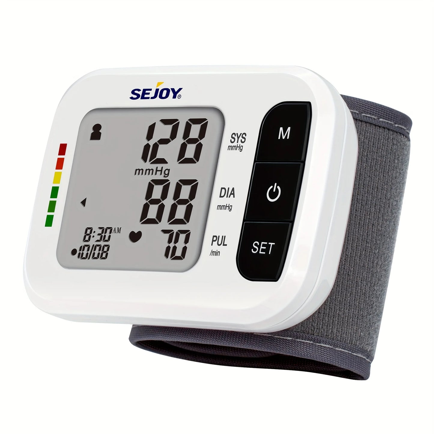 SEJOY Blood Pressure Machine Wrist Blood Pressure Cuff Wrist BP Monitor Wrist Cuff Automatic Monitor with Heartbeat Detection