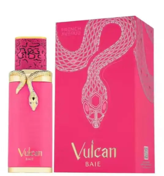Fragrance World French Avenue Vulcan Collection (Vulcan Feu) vanilla perfum，men cologne long lasting fragrance，Christmas gifts,