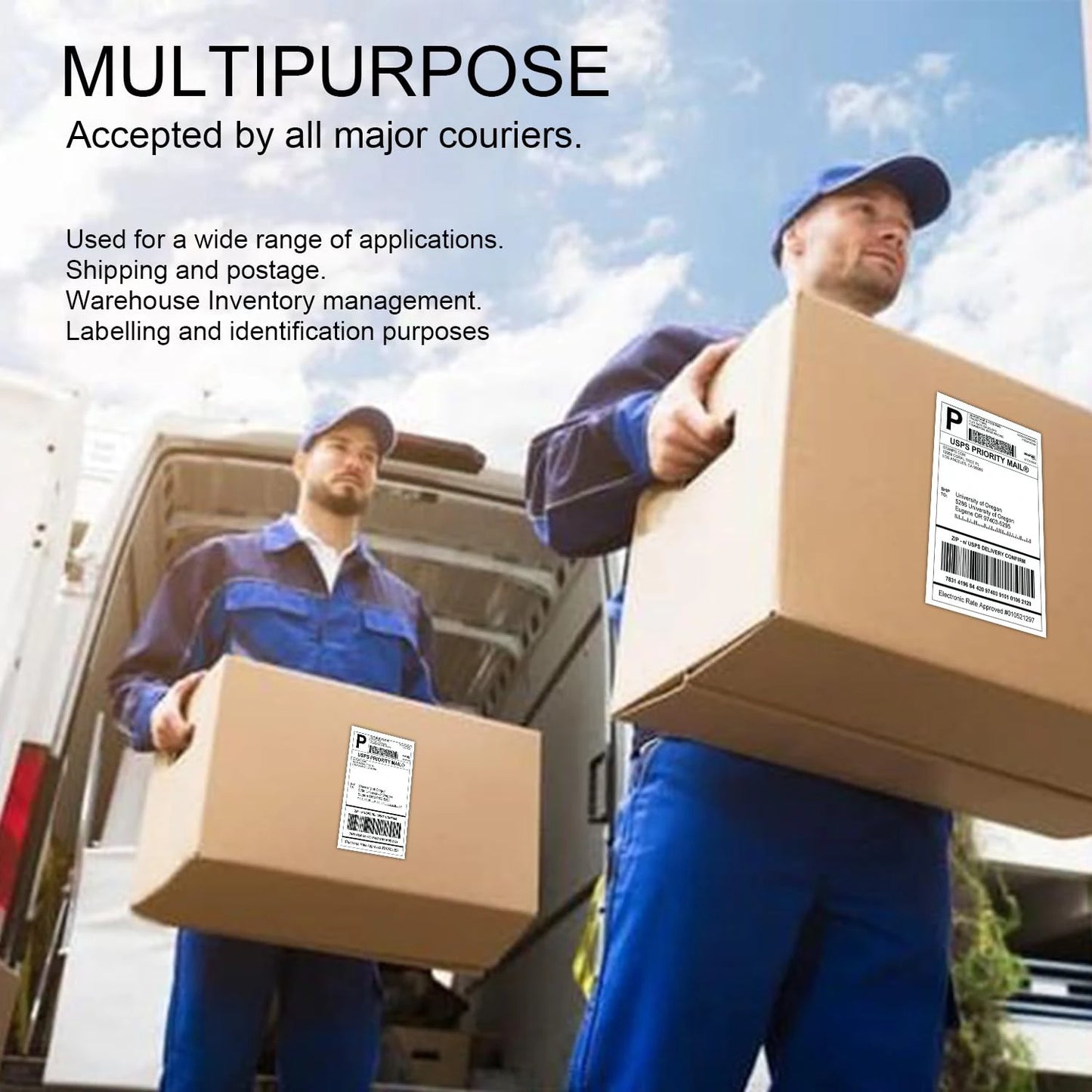 4"x6" inch Thermal Label Paper 100x150mm 100/500PCS For Thermal Shipping Labels DHL UPS Express Barcode For 9220/9210/246S/D200