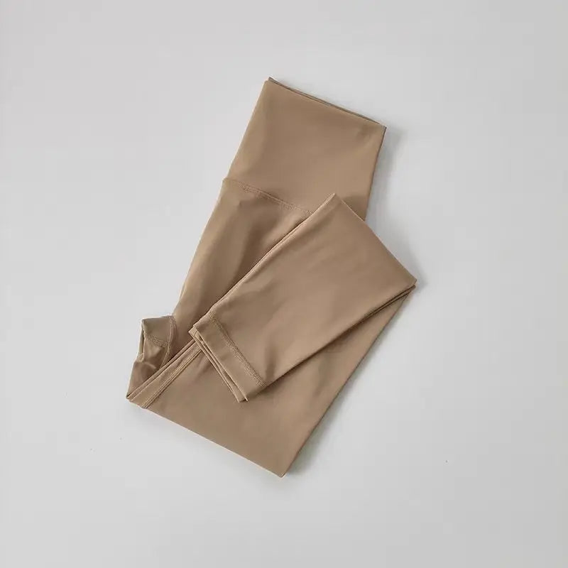 High-End Women's Naked Feeling Fitness Leggings Soft Workout Yoga Pants Energy Gym Tights for Running