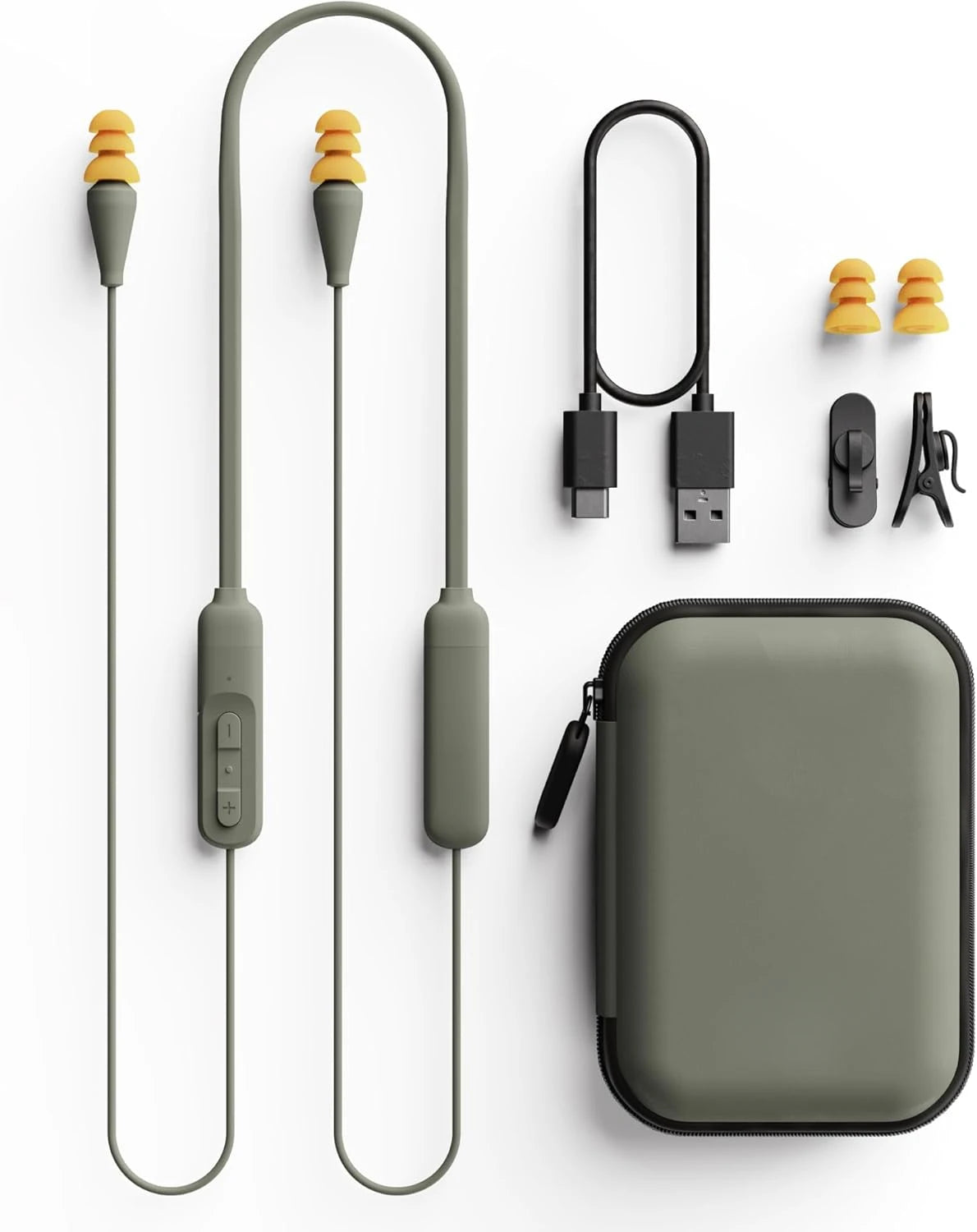 Discord Bluetooth Earplugs, OSHA-Compliant Noise-Isolating Safety Headphones, All-Weather, for High-Noise Industrial Work